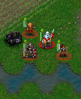 Captura de pantalla de Wesnoth